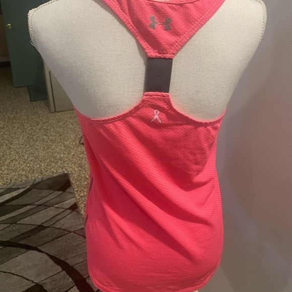 {Under Armour} breast cancer awareness tank top - Picture 3 of 4